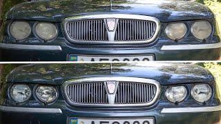 How To Restore Headlights PERMANENTLY  Best Headlight Restoration Method