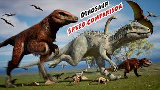 Dinosaur Speed Showdown in 3d   Dinosaur Speed Showdown  Back to the past