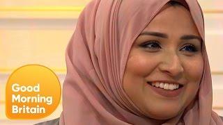 Hijabi Woman Challenges Women to Try Wearing the Hijab  Good Morning Britain