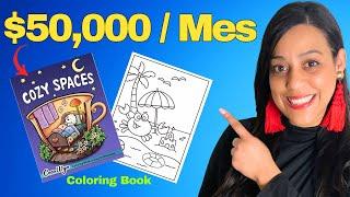 + $50000 Vendiendo Libros de Colorear en Amazon KDP