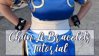 Quick and Cheap Cosplay - Chun Li  Bowsette Bracelets Tutorial