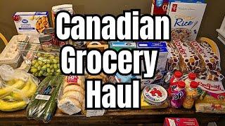 GROCERY HAUL  WEEKLY CANADIAN GROCERY HAUL FOR A FAMILY OF SIX.