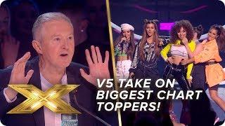 V5 take on two of the BIGGEST Latin chart-toppers EVER  Live Week 2  X Factor Celebrity