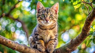 Cat Music  Calming Music for Cats Kitten Relaxation & Stress Relief Music - Sleepy Cats