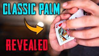 How to PALM A CARD LIKE A PRO - Classic Palm Tutorial