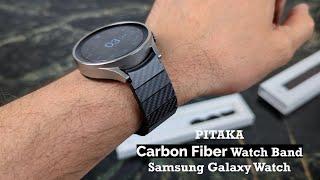 Samsung Galaxy Watch 5 Pro Carbon Fiber Band  Pitaka has a winner