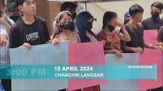 DD News Mizoram - Chanchinthar Langsar  15 April 2024  300 PM