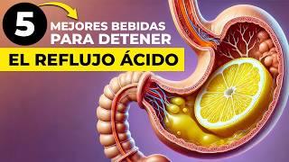 ¡5 MEJORES BEBIDAS Para ACABAR Con Tu Reflujo Ácido 