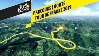 Route in 3D - Tour de France 2019