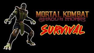 Reptile Survival Mode Difficulty Hard - Mortal Kombat Shaolin Monks Survival Mode