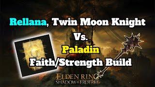 Elden Ring Shadow of the Erdtree - Rellana Twin Moon Knight  FaithStr Build no commentary