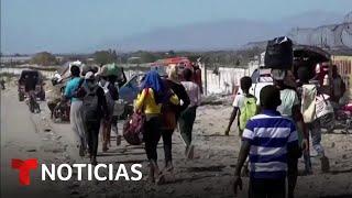 Haitianos luchan para evadir las balas y a dominicanos les preocupa un éxodo  Noticias Telemundo