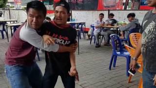 Ngeri Atlit MMA Brando berkelahi di warkop sianida padang bulan