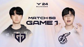 GEN vs KDF Game 1 Highlights  07.27  2024 LCK Summer Split