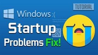 How to Fix Windows 10 Startup Problems 2024 Tutorial