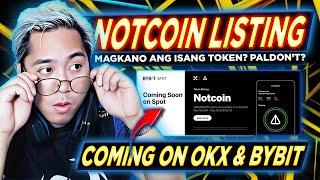 NOTCOIN $NOT Listing on OKX and BYBIT  Quick Update