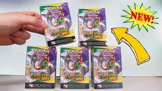 Opening 5 Pokemon Evolving Skies Build & Battle Boxes