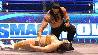 Live WWE Match - Roman Reigns Vs Ronda Rousey  WWE Smackdown Fight 12