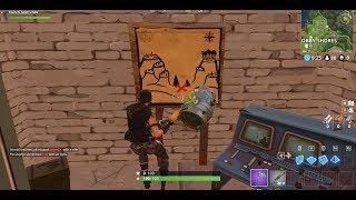 Follow the Treasure Map in Snobby Shores  Fortnite Battle Royale