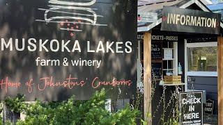 Johnstons Cranberry Marsh and Muskoka Lakes Winery Bala Ontario Canada