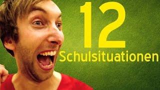 12 typische Schulsituationen