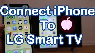 How To Wirelessly Connect iPhone To LG TV 2024 EASY