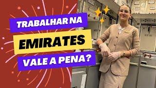 TRABALHAR NA EMIRATES VALE A PENA?  Verdades que não te contam  DIÁRIO DE MÃE COMISSÁRIA