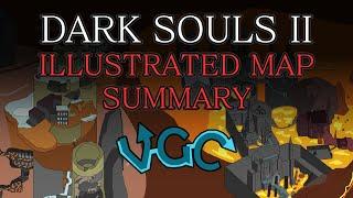 DARK SOULS II Illustrated Map Walkthrough