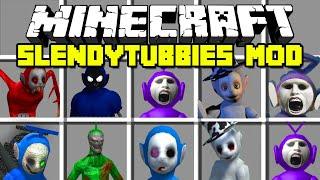 Minecraft SLENDYTUBBIES MOD  SLENDYTUBBIES MOD IN MINECRAFT PE Minecraft Mods