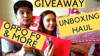 Christmas GIVE AWAY OPPO F9 PHONE + Unboxing Haul  Crisha Uy  #Crishaul