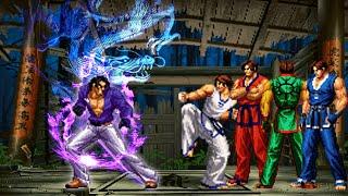 KOF Mugen Supreme Robert Vs Kim Kaphwan Team