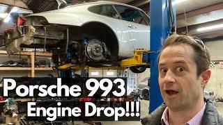 Porsche 993 Engine Drop I Cant Believe My Eyes