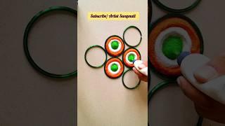 15August Rangoli Independence day