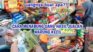 TIPS DAN CARA MENABUNG DARI HASIL NGEWARUNG ‼️#warung #dailyvlog