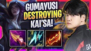 GUMAYUSI DESTROYING WITH KAISA - T1 Gumayusi Plays Kaisa ADC vs Zeri  Season 2024