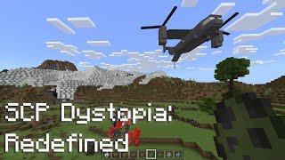 SCP Dystopia Redefined - FIRST MOBS REVEAL Minecraft Bedrock