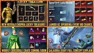  Bgmi 3.3 Update New Neeraj Chopra Lucky Treasure  Galadria Xsuit Concept  Lambo Spending event ?