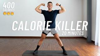 20 MIN CALORIE KILLER HIIT WORKOUT - Full body Cardio No Equipment No Repeat