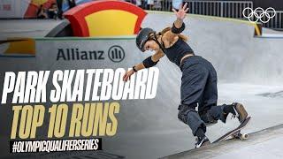 Park Skateboarding Top runs from Shanghai #OlympicQualifierSeries