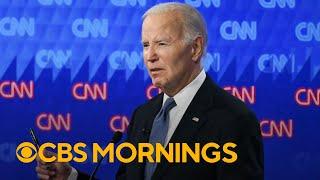 Trump gets edge over Biden nationally after first 2024 presidential debate CBS News poll shows