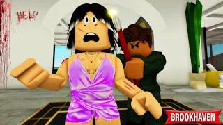 MY CRAZY EX BROKE INTO MY HOUSE AND ATTACKED ME Roblox Brookhaven RP  CoxoSparkle2