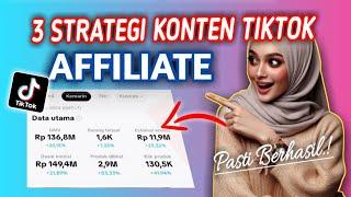 STRATEGI PARA AFFILIATOR YANG MENGHASILKAN KOMISI BESAR  Belajar tiktok affiliate