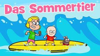  Kinderlied Sommer Ferien Urlaub – Das Sommertier  Tierlieder   Hurra Kinderlieder