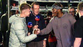 CONFRONTING KSI v LOGAN PAUL FANS IN PUBLIC