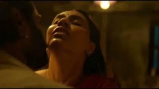 Hot romantic kiss scene from kanada movie RISHABH