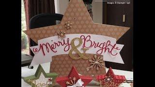 How to Make Cute Star Boxes with the Many Merry Stars Kit