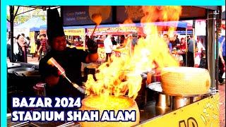 LARGEST Bazar Ramadan at Stadium Shah Alam  Bazaar Ramadhan 2024  Malaysia Street Food  集市斋戒月
