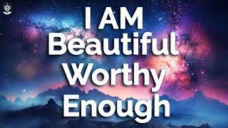 I Am Affirmations Beautiful Worthy & Enough TRANSFORM Reprogram Your Mind & Heart While You Sleep