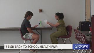 FBISD Back to School Health Fair