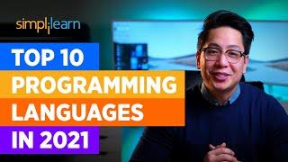 Top 10 Programming Languages In 2021 Best Programming Languages To Learn In 2021  Simplilearn
